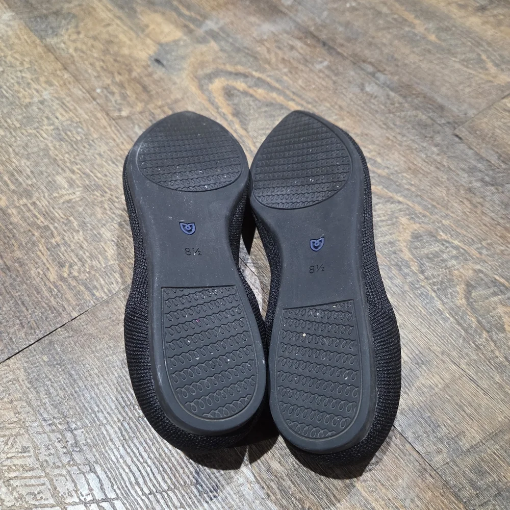 Rothy's Black Pointed Toe Flat - Picture 6 of 9